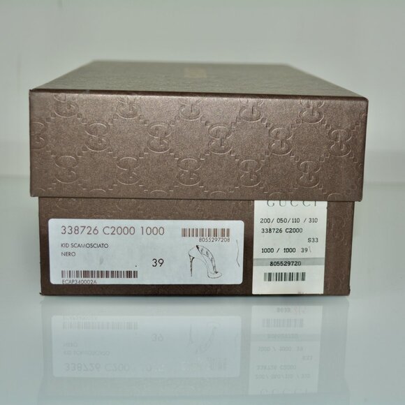 NIB GUCCI SUEDE LEATHER PUMPS - Picture 7 of 7